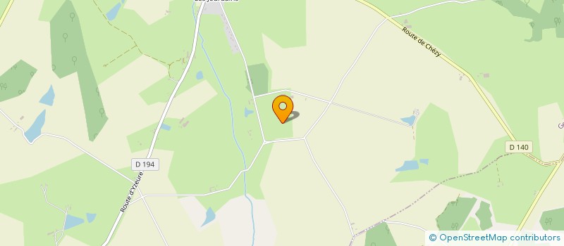 localisation de l'entreprise MONSIEUR ANDRE PARRAIN  GENNETINES