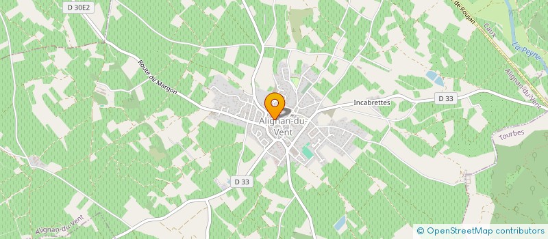 localisation de l'entreprise MONSIEUR ANDRE PASTOR  ALIGNAN-DU-VENT