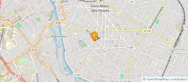 localisation de l'entreprise MONSIEUR ANDRE PASTOR à SAINT-MAUR-DES-FOSSES