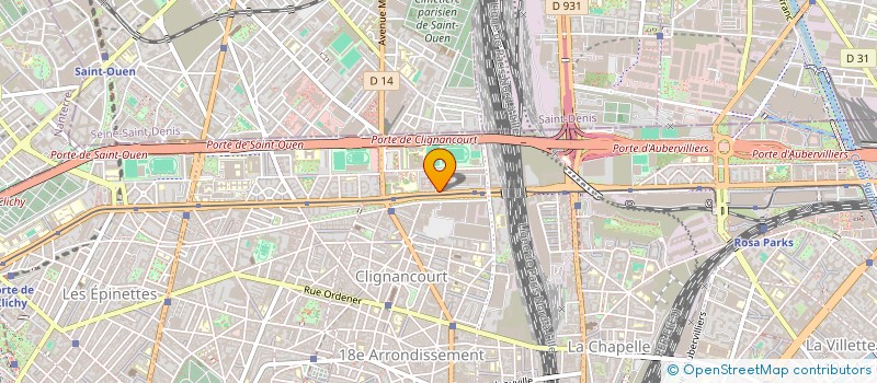 localisation de l'entreprise MONSIEUR ANDRE PATIAKA  PARIS