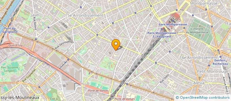 localisation de l'entreprise MONSIEUR ANDRE PATINIER  PARIS