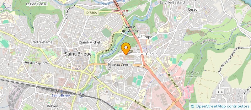 localisation de l'entreprise MONSIEUR ANDRE PATUREL à SAINT-BRIEUC