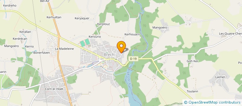 localisation de l'entreprise MONSIEUR ANDRE PAUL AUDO  BRECH