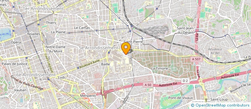 localisation de l'entreprise MONSIEUR ANDRE PECH à MARSEILLE
