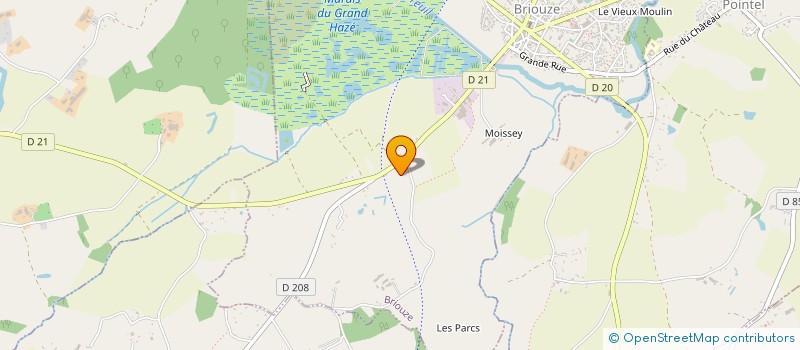 localisation de l'entreprise MONSIEUR ANDRE PEIGNEY à BRIOUZE