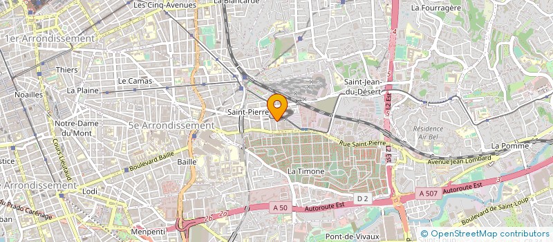 localisation de l'entreprise MONSIEUR ANDRE PEIRA à MARSEILLE