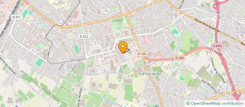 localisation de l'entreprise MONSIEUR ANDRE PELLETIER à ANGERS