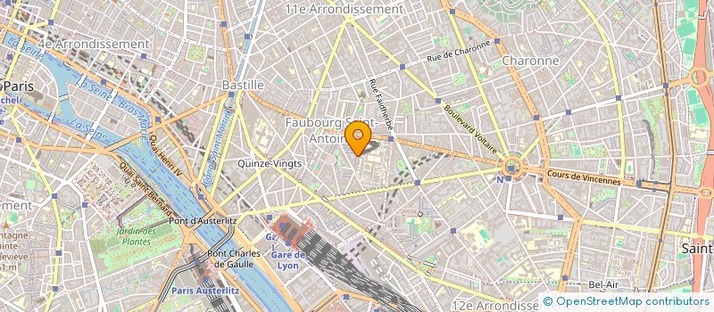 localisation de l'entreprise MONSIEUR ANDRE PENY  PARIS