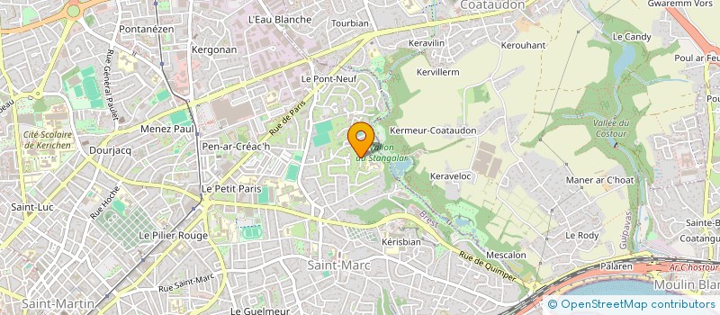 localisation de l'entreprise MONSIEUR ANDRE PERCELAY à BREST