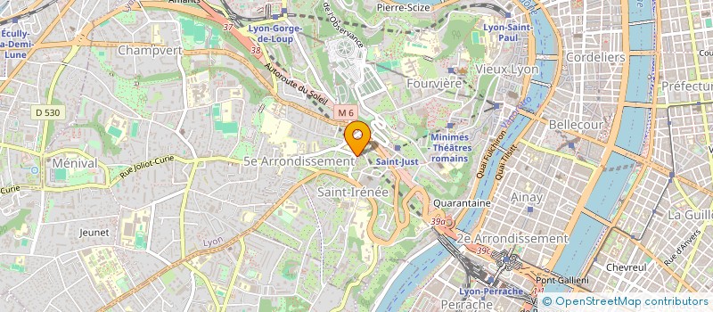 localisation de l'entreprise MONSIEUR ANDRE PEREZ à LYON