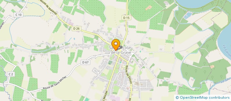 localisation de l'entreprise MONSIEUR ANDRE PERIES  SAINT-NICOLAS-DE-LA-GRAVE