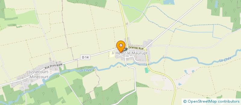 localisation de l'entreprise MONSIEUR ANDRE PERIN  HEILTZ-LE-MAURUPT