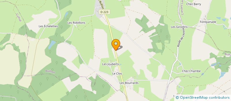 localisation de l'entreprise MONSIEUR ANDRE PERISSEL  MARINGUES