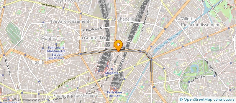 localisation de l'entreprise MONSIEUR ANDRE PEROCHEAU  PARIS