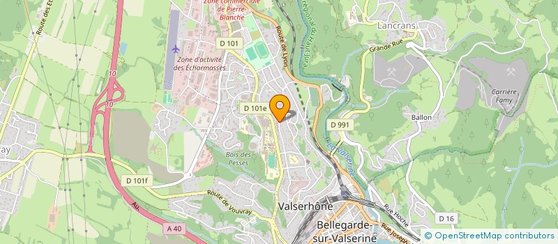localisation de l'entreprise MONSIEUR ANDRE PERRIER à VALSERHONE