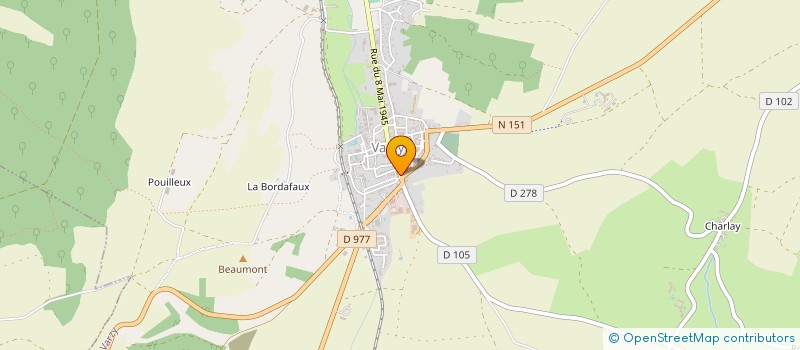localisation de l'entreprise MONSIEUR ANDRE PERRIN à VARZY