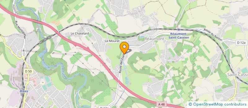 localisation de l'entreprise MONSIEUR ANDRE PERRIN à REAUMONT