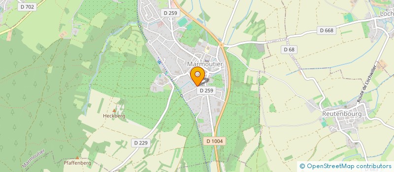 localisation de l'entreprise MONSIEUR ANDRE PESCE  MARMOUTIER