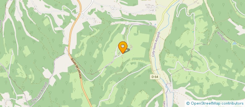 localisation de l'entreprise MONSIEUR ANDRE PESTOURIE  SALIGNAC-EYVIGUES