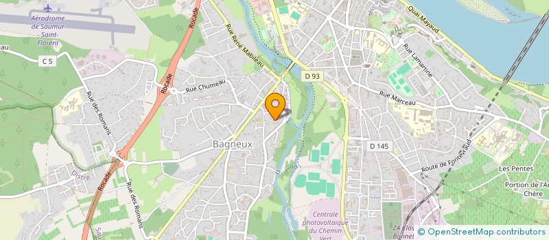 localisation de l'entreprise MONSIEUR ANDRE PETIT  SOUZAY-CHAMPIGNY