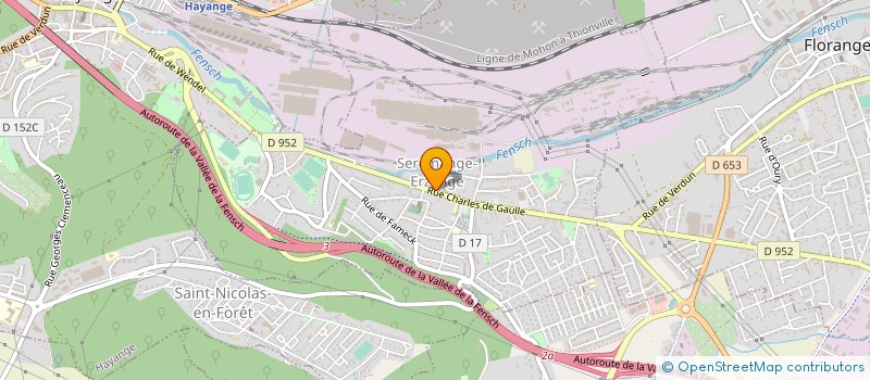 localisation de l'entreprise MONSIEUR ANDRE PEZAIRE à SEREMANGE-ERZANGE
