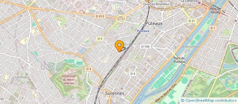 localisation de l'entreprise MONSIEUR ANDRE PEZIN à SURESNES