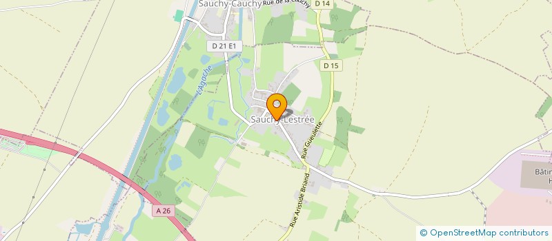 localisation de l'entreprise MONSIEUR ANDRE PHILIPPE à SAUCHY-LESTREE