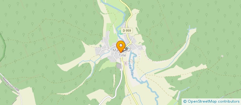 localisation de l'entreprise MONSIEUR ANDRE PHILIPPE à MAREY-SUR-TILLE