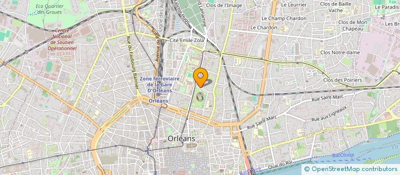 localisation de l'entreprise MONSIEUR ANDRE PHILIPPE à ORLEANS