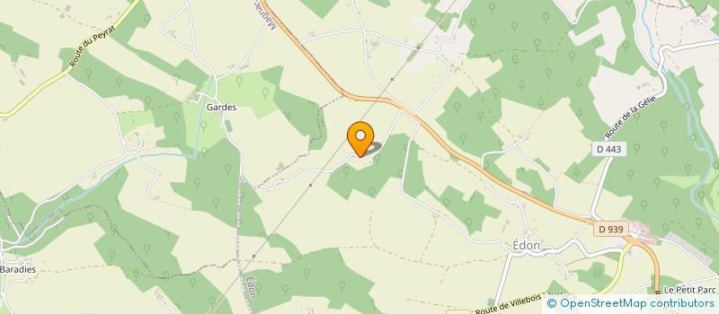 localisation de l'entreprise MONSIEUR ANDRE PICHON  EDON