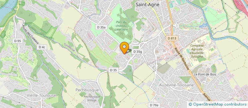 localisation de l'entreprise MONSIEUR ANDRE PIERI  AUREVILLE