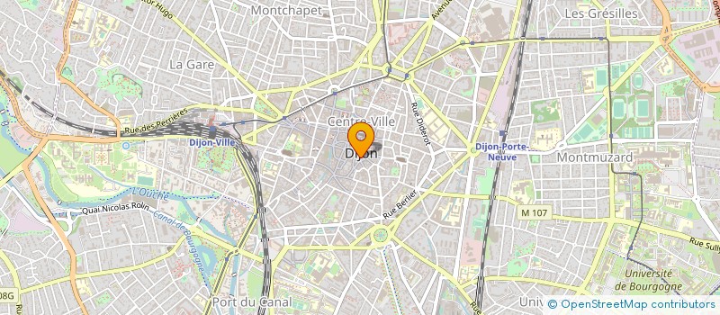 localisation de l'entreprise MONSIEUR ANDRE PIERRAT à DIJON