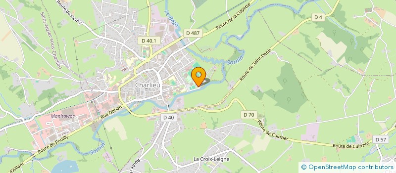 localisation de l'entreprise MONSIEUR ANDRE PIERRE DIRIKEN  CHARLIEU