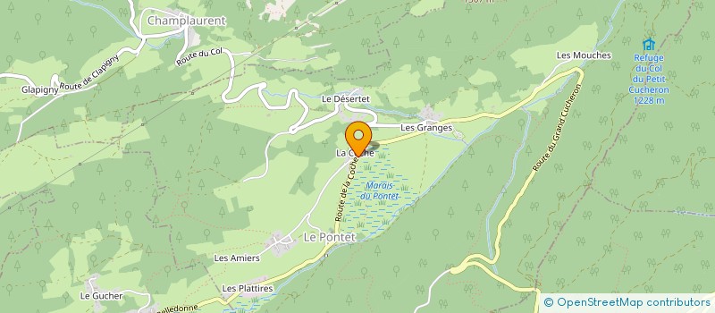 localisation de l'entreprise MONSIEUR ANDRE PIERRON à LE PONTET
