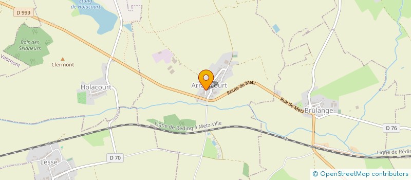 localisation de l'entreprise MONSIEUR ANDRE PIERSON  ARRAINCOURT