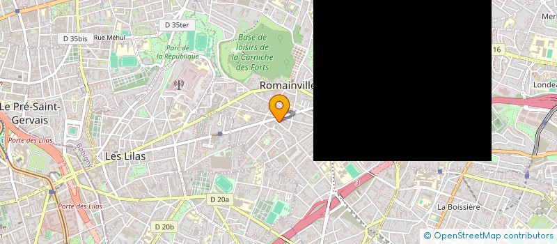 localisation de l'entreprise MONSIEUR ANDRE PINCHON à ROMAINVILLE
