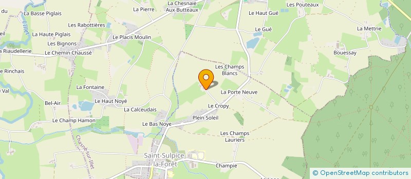 localisation de l'entreprise MONSIEUR ANDRE PIOC à SAINT-SULPICE-LA-FORET