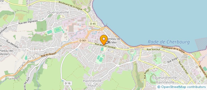 localisation de l'entreprise MONSIEUR ANDRE PIRES  CHERBOURG-EN-COTENTIN