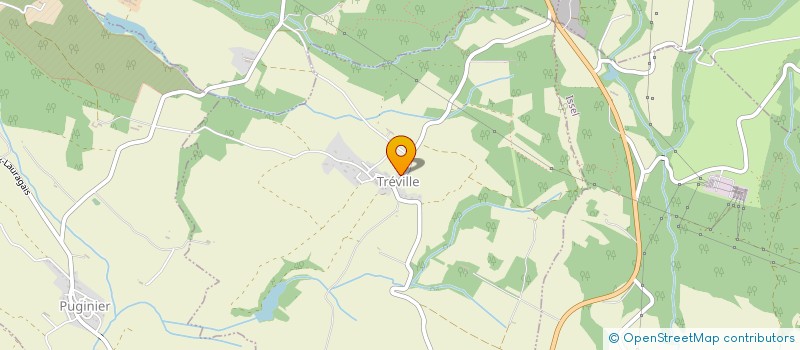 localisation de l'entreprise MONSIEUR ANDRE PISTRE  ISSEL