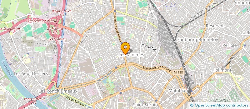 localisation de l'entreprise MONSIEUR ANDRE PLANTIE  TOULOUSE
