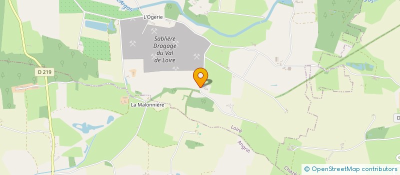 localisation de l'entreprise MONSIEUR ANDRE POIRIER  VALLONS-DE-L'ERDRE