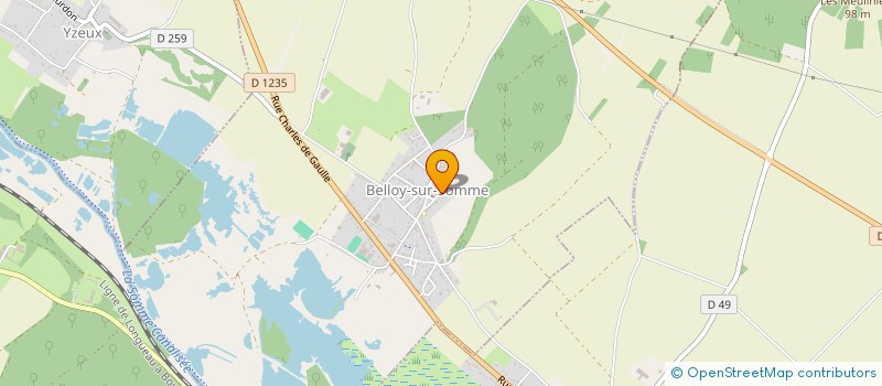 localisation de l'entreprise MONSIEUR ANDRE POUYEZ à BELLOY-SUR-SOMME