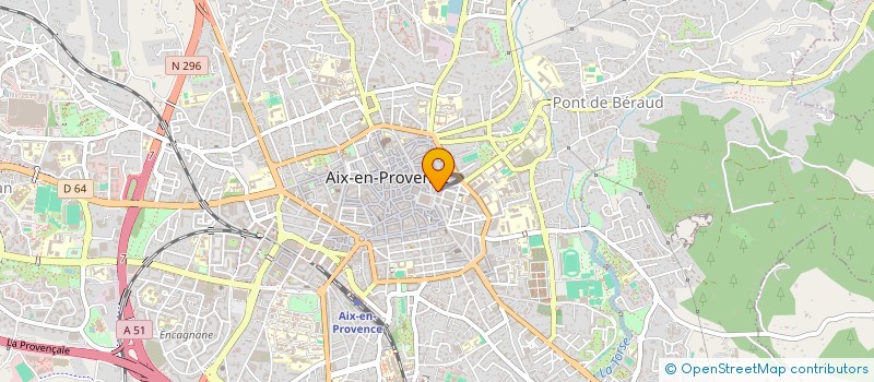 localisation de l'entreprise MONSIEUR ANDRE PRAVET à AIX EN PROVENCE