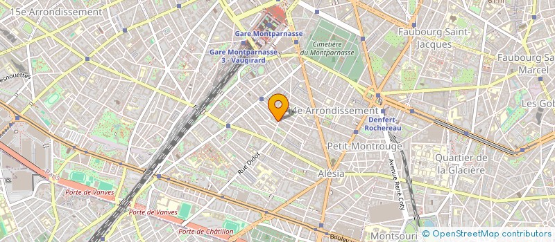 localisation de l'entreprise MONSIEUR ANDRE PREVEL  PARIS