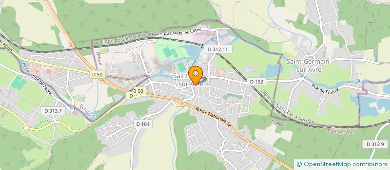 localisation de l'entreprise MONSIEUR ANDRE PREVOT à SAINT-REMY-SUR-AVRE