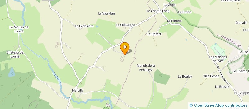 localisation de l'entreprise MONSIEUR ANDRE PRUDHOMME à IGE