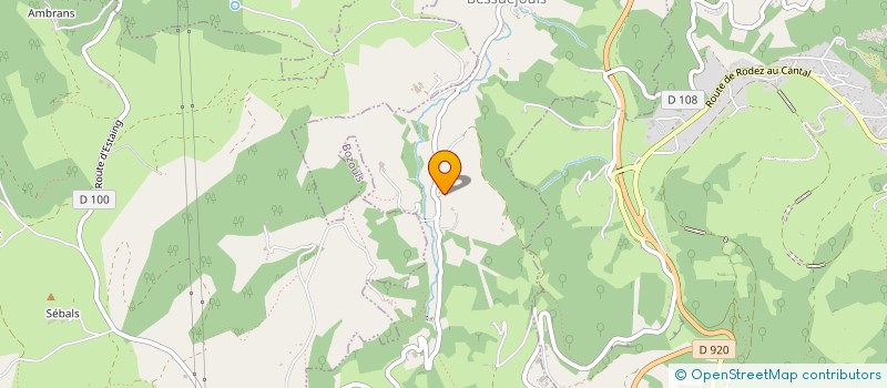 localisation de l'entreprise MONSIEUR ANDRE PUECH  BESSUEJOULS