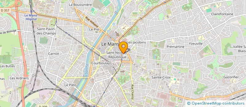 localisation de l'entreprise MONSIEUR ANDRE QU HEN à LE MANS