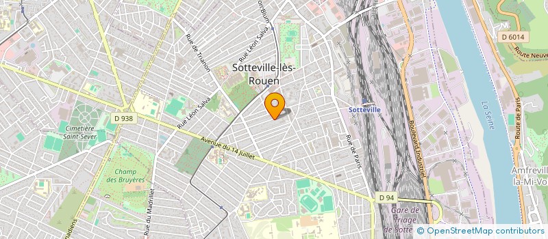 localisation de l'entreprise MONSIEUR ANDRE QUESMEL  SOTTEVILLE-LES-ROUEN