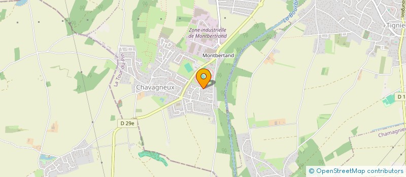 localisation de l'entreprise MONSIEUR ANDRE QUINTO  CHARVIEU-CHAVAGNEUX